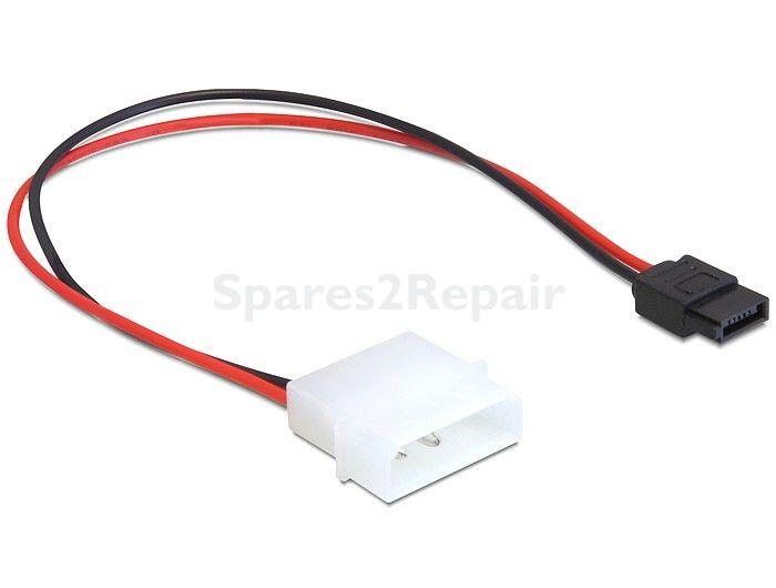 Delock Internal Power Supply Cable - Cable Ide Power (molex) > Sata Power 6 Pin