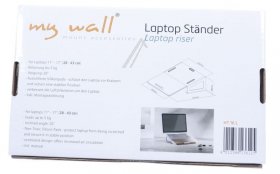 Mywall Speaker Foot - Hs11l 2 Height-adjustable Speaker Stands For Sonos One One Sl Black