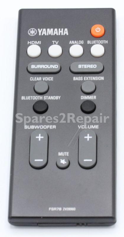 Yamaha Ir remote Control - Fsr78 Zv289600 Remote Control
