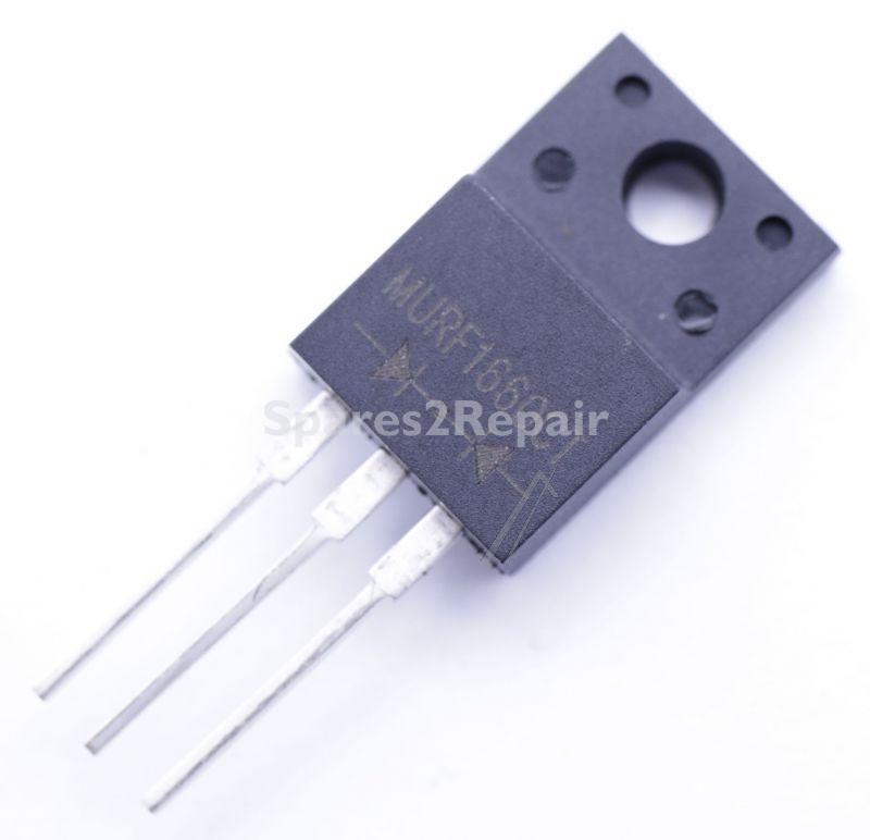 Multicomp Diode - 600v 2x8a Diode - MURF1660CT