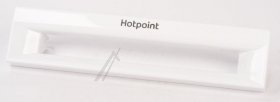 Handle - C00345321 481010766966 Door Handle Printed Hotpoint [Whirlpool Indesit]