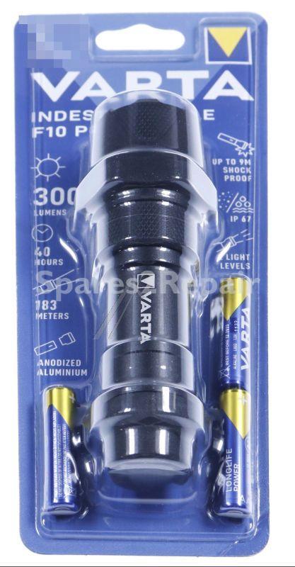 Varta Led Flashlight - F10 Pro Led Flashlight + Battery - 18710 101 421