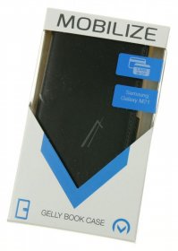 Mobilize Leather Bag Gsm - 25966 Mobilize Classic Gelly Wallet Book Case Samsung Galaxy M21 Black