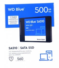 Western Digital Ssd 2,5” Hard Drive - Wd Blue™ 500gb 2,5" Sata 3 Ssd hard Disk - WDS500G3B0A