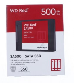 Western Digital Ssd 2,5” Hard Drive - Wd Red™ Sa500 500gb 2,5" sata 3 Festplatte - WDS500G1R0A