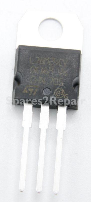 Stmicroelectronics Fixed Voltage Reg. Pos. - 7824 L78m24cv Voltage Regulator +24v-0 5a 78m24 To-220