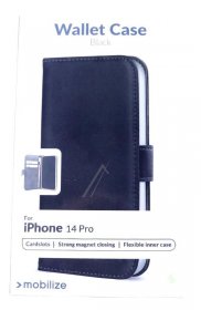 Mobilize Leather Bag Gsm - 28000 Mobilize Classic Gelly Wallet Book Case Apple Iphone 14 Pro Black