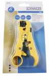 Schwaiger Wire Stripper - Suitable For Universal Abisolierwerkzeug: Rg59, Rg6, Rg7, Rg11, Gelb
