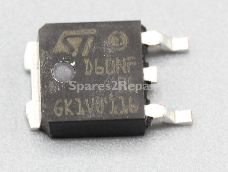 Stmicroelectronics Transistors - D60nf N kanal Mosfet, 60v 60a, Smd Dpak - STD60NF06T4