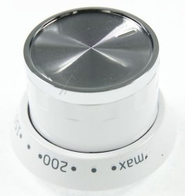 Control Knobs - 250316237 C00896428 Hob Knob White [Arcelik]