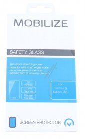 Mobilize Display Protective Plastic Film - 53115 Mobilize Glass Screen Protector Samsung Galaxy M20