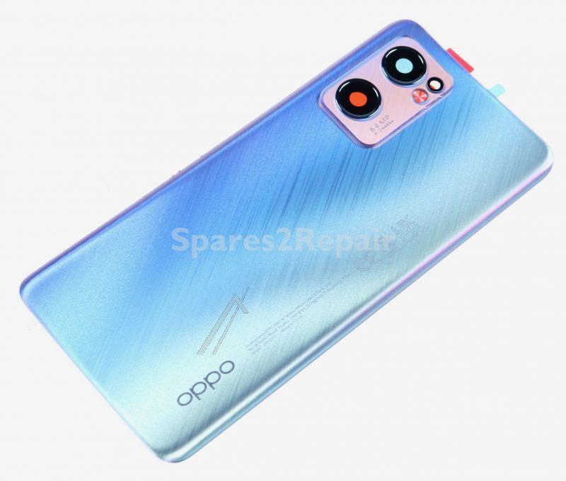 Oppo Battery Compartment Lid - 4150029 Back Cover Oppo Reno7 5g-oppo Find X5 Lite (cph2371) Startrails Blue Sheet Material With Silkscreen For