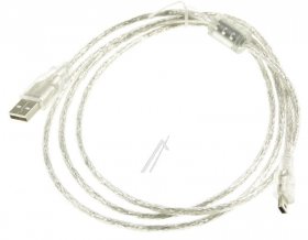 Delock Usb connector - 83906 Cable Usb 2 0 Type-a Male > Usb 2 0 Mini-b Male 1 5m Transp