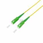 Logilink Optical Plug/optical Plug - Fibre Simplex Patch Cord, Os2 Sm G.657.a2, Sc-apc To Sc-apc, 3 M