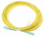 Logilink Optical Plug/optical Plug - Fibre Simplex Patch Cord, Os2 Sm G.657.a2, Sc-apc To Sc-apc, 20 M