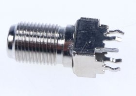 Grundig F socket - 038083r-3 C00926891 F-socket 21 5mm Spring Terminal Vertical