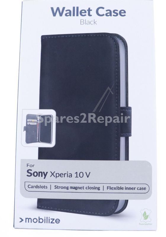 Mobilize Leather Bag Gsm - 29005 Mobilize Classic Gelly Wallet Book Case Sony Xperia 10v Black