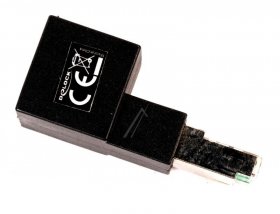 Delock Rj45-plug - Rj45 Stecker Zu Rj45 Buchse Adapter Cat.6a 90° Nach Unten Gewinkelt