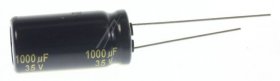 Panasonic 35v Radial Electrolytic 105 De - 1000uf-35v Eeufc1v102 Elco Radial Pan Capacitor 105° 12 5x25mm -rohs-