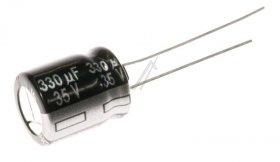 Panasonic 35v Radial Electrolytic 105 De - 330uf-35v Eca1vhg331 Elko Radial Pan 105°10x12 5mm-rohs-conform-