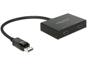 Delock Hdmi-splitter - Displayport 1.2 Splitter 1 X Displayport In > 2 X Hdmi Out 4