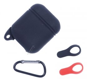 Xccess Bag - 50739 Silicone Case With Hook For Apple Airpod Black