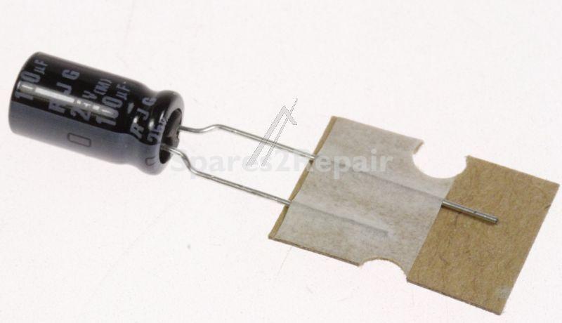 Panasonic 25v Radial Electrolytic 105 De - 100uf-25v F2a1e1010103 Electrolytic Capacitor