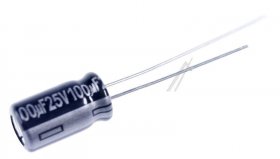 Panasonic 25v Radial Electrolytic 105 De - 100uf-25v Eca1ehg101 Elko Radial 105° 6 3x11 2mm -rohs-compliant- Pitch 2 5mm