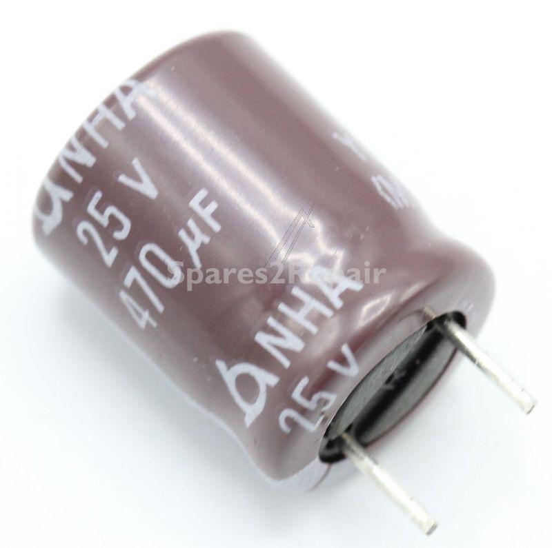 Sound United 25v Radial Electrolytic 105 De - C Cap Elect 25v 470uf 10x12 5 105 C Nha