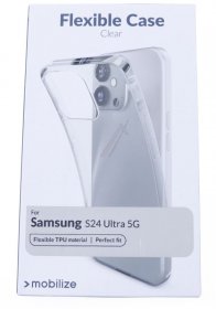 Mobilize Leather Bag Gsm - 29170 Mobilize Gelly Case Samsung Galaxy S24 Ultra 5g Clear