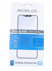 Mobilize Display Protective Film - 54170 Mobilize Glass Screen Protector - Black Frame - Apple Iphone 7-8-se (2020-2022)