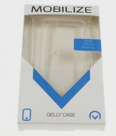 Mobilize Leather Bag Gsm - 22242 Gelly Case Apple Iphone 5-5s-se Clear