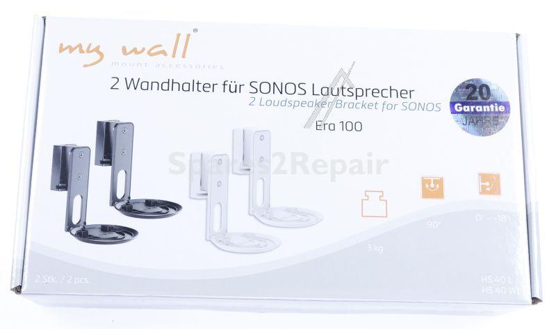 Mywall Loudspeaker Holder - Hs 40w 2 Wall Mounts For Sonos Speaker Era 100