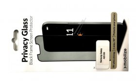 Mobilize Display Protective Film - 57685 Mobilize Privacy Glass Display Protector - Black Frame - For Samsung Galaxy A23 5g