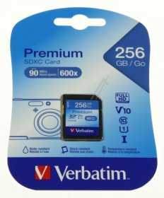 Verbatim Memorycard - Sdxc Speicherkarte 256gb Verbatim Uhs-1 Class-10