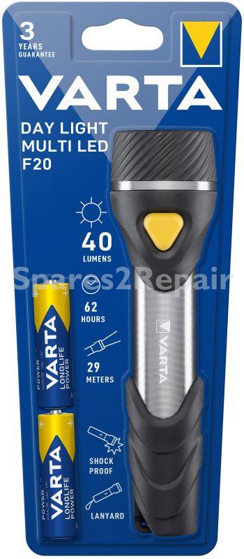 Varta Led Flashlight - Day Light Multi Led F20