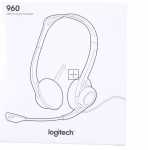 Logitech Pc Headset - 960 Stereo-headset, Usb, Oem, Logitech