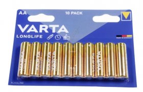 Varta Aa - Battery - Lr6 4106101461 Button Cell Extra Longlife Alkaline Blister X 10