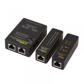Logilink Cable Tester - Lan Tester Rj45 - Rj12 - Poe - Bnc