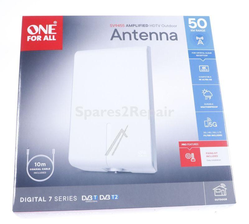 One For All Dvbt-antennas Outside - Dvb-t2 Aussenantenne - SV 9455