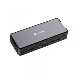 Verbatim Dockingstation For Notebook - Usb-c Pro Docking Station 15 Port With Ssd Slot Cds-15s