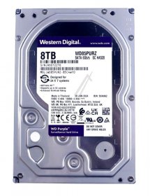 Western Digital S-ata Iii 3,5" Hard Discs - Wd Purple 8tb Sata 6gb-s Ce 8 89cm
