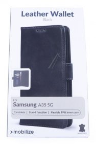 Mobilize Leather Bag Gsm - 29329 Mobilize Leather Case Samsung Galaxy A35 5g Black