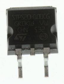 Stmicroelectronics Smd Diode - Diode Schottky 100v 20a (2x10a) Smd To-263