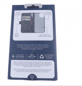 Mobilize Leather Bag Gsm - 80027 Mobilize Classic Gelly Wallet Book Case Motorola Moto G55 Black