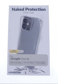 Mobilize Leather Bag Gsm - 29797 Mobilize Naked Protection Case Google Pixel 8a Clear