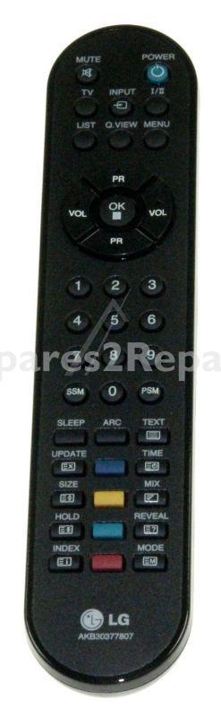 Lg Ir remote Control - Akb30377807 Remote Control