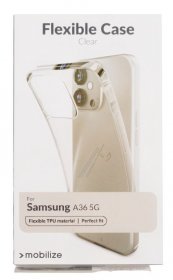 Mobilize Leather Bag Gsm - 80224 Mobilize Gelly Case Samsung Galaxy A36 5g Clear