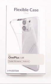 Mobilize Leather Bag Gsm - 80736 Mobilize Gelly Case Oneplus 13r Clear