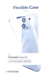 Mobilize Leather Bag Gsm - 29646 Mobilize Gelly Case Xiaomi Redmi A3 Clear